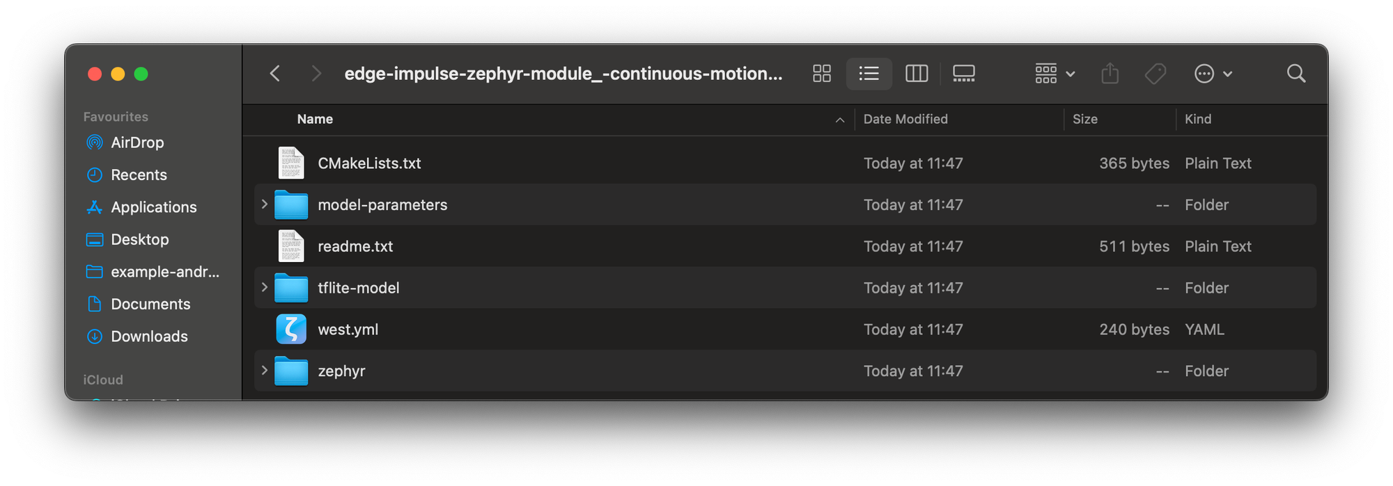 Announcing the Edge Impulse Zephyr Module