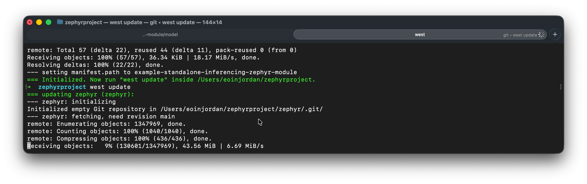Announcing the Edge Impulse Zephyr Module