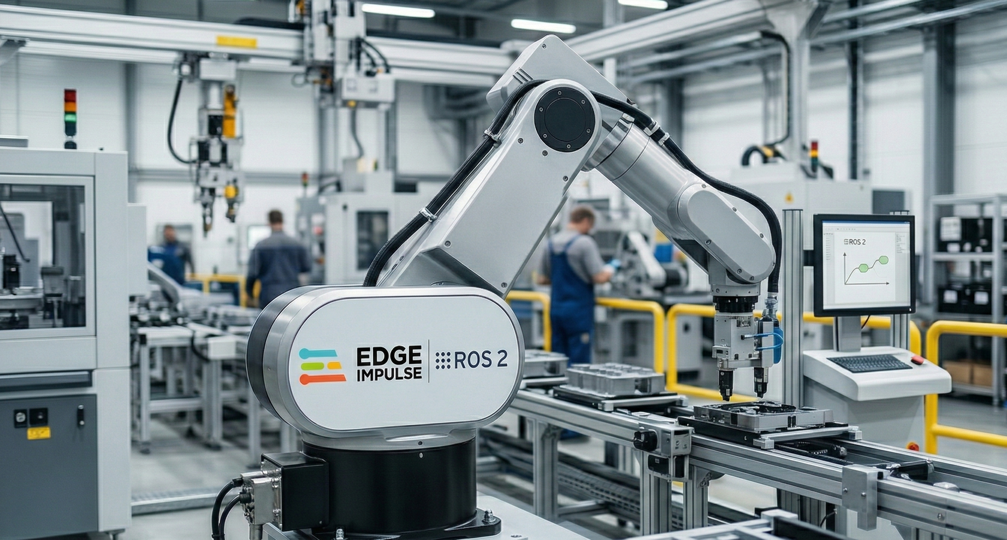 Edge AI + ROS 2 concept