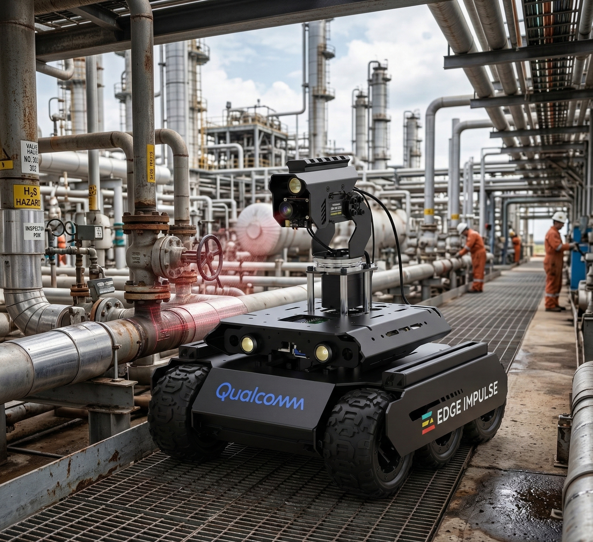 Inspiration: robots operating in industrial settings